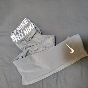 Nike pro combat pants xl gray